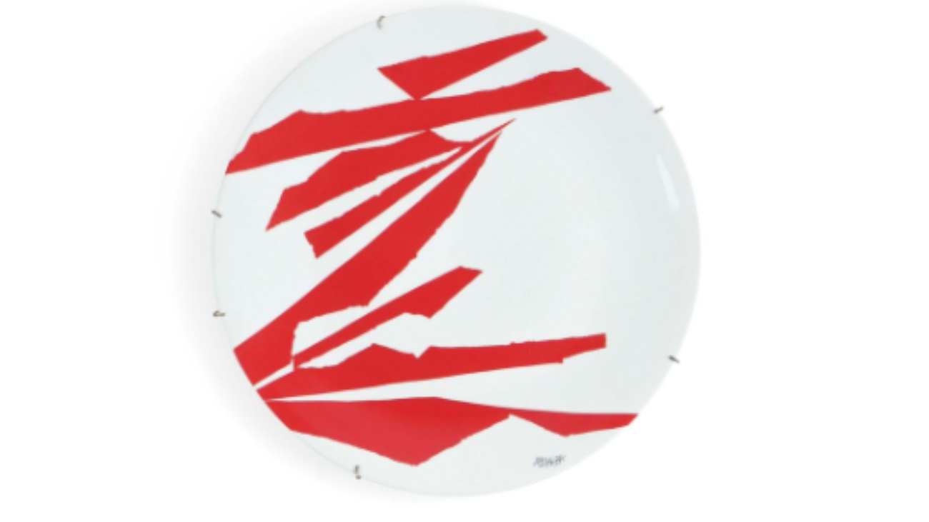 Alicia Penalba, Plat dit Allegro, plat en porcelaine