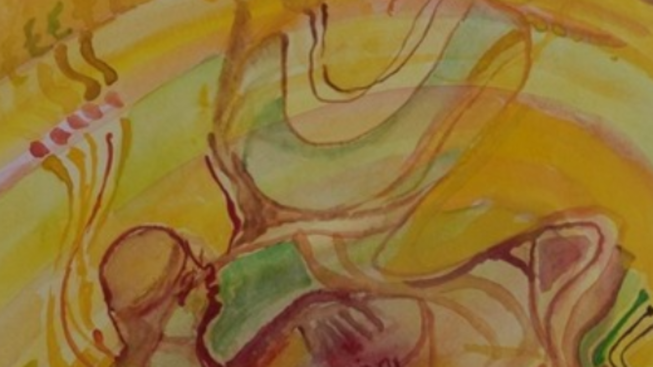 Tableau de l'artiste Abdul Halim Radwi