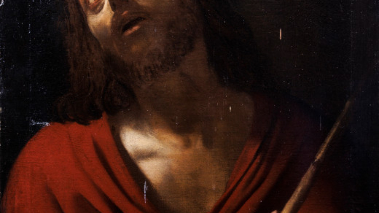 Tableau de Gerrit van Honthorst, intitulé "Le Christ à la couronne d’épines"