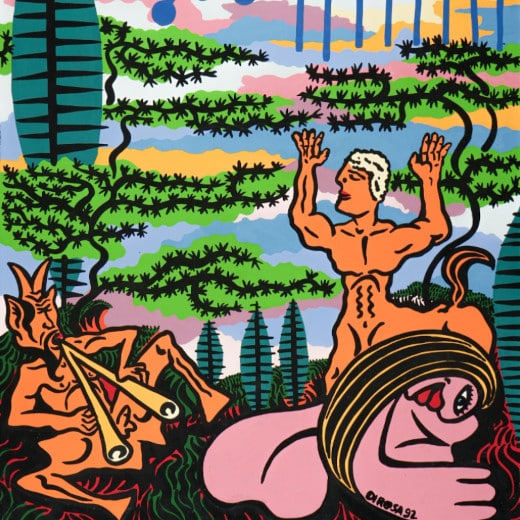 Oeuvre d'Hervé di Rosa