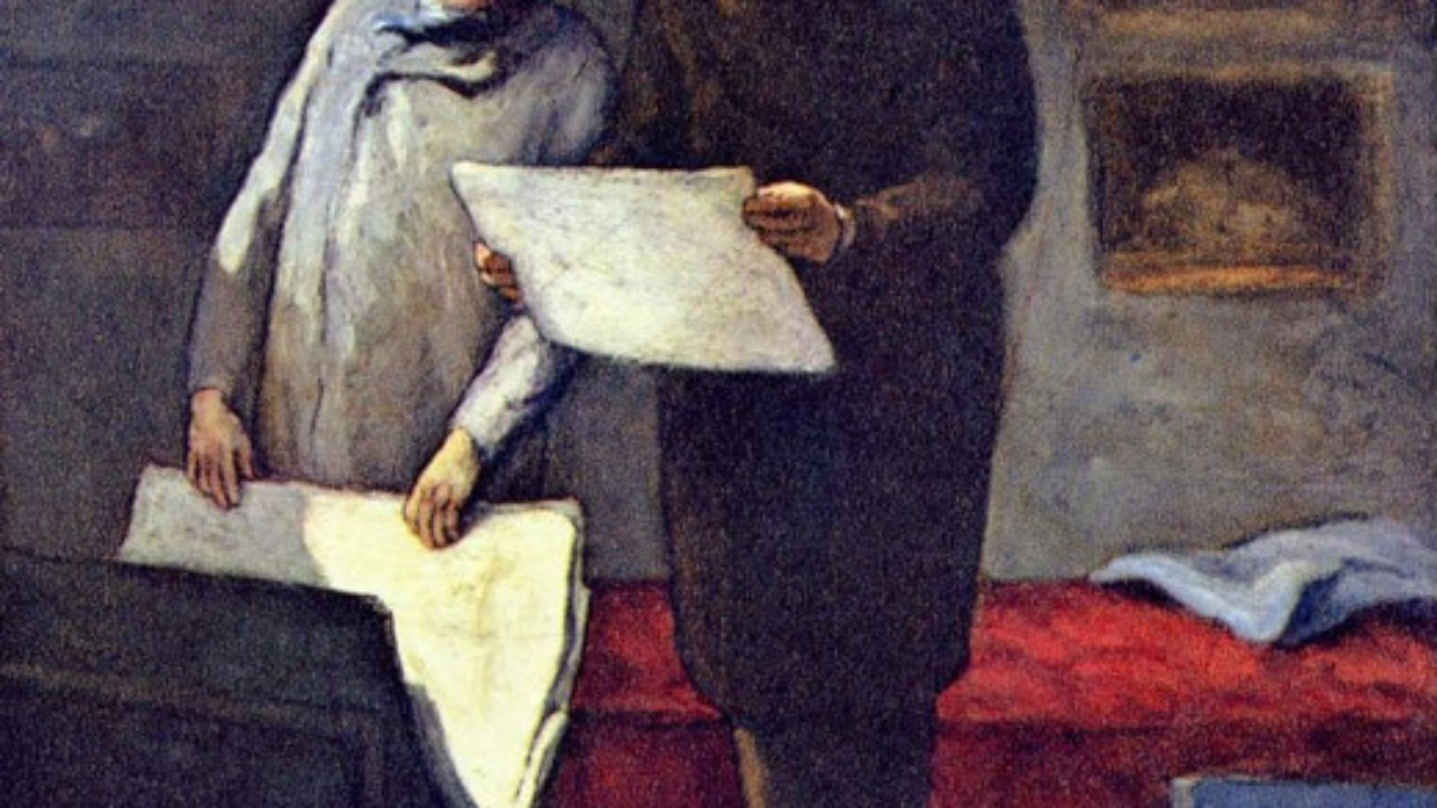 Peinture d'Honoré Daumier