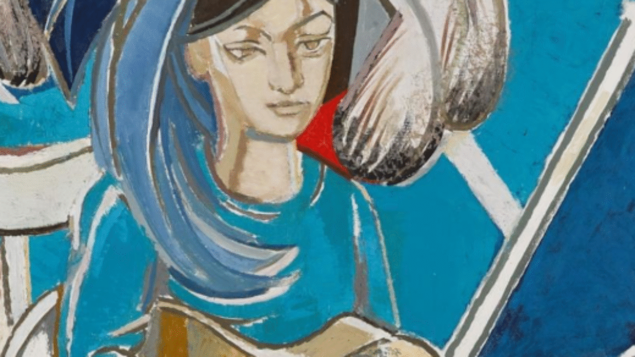 Tableau réalisé par Françoise Gilot