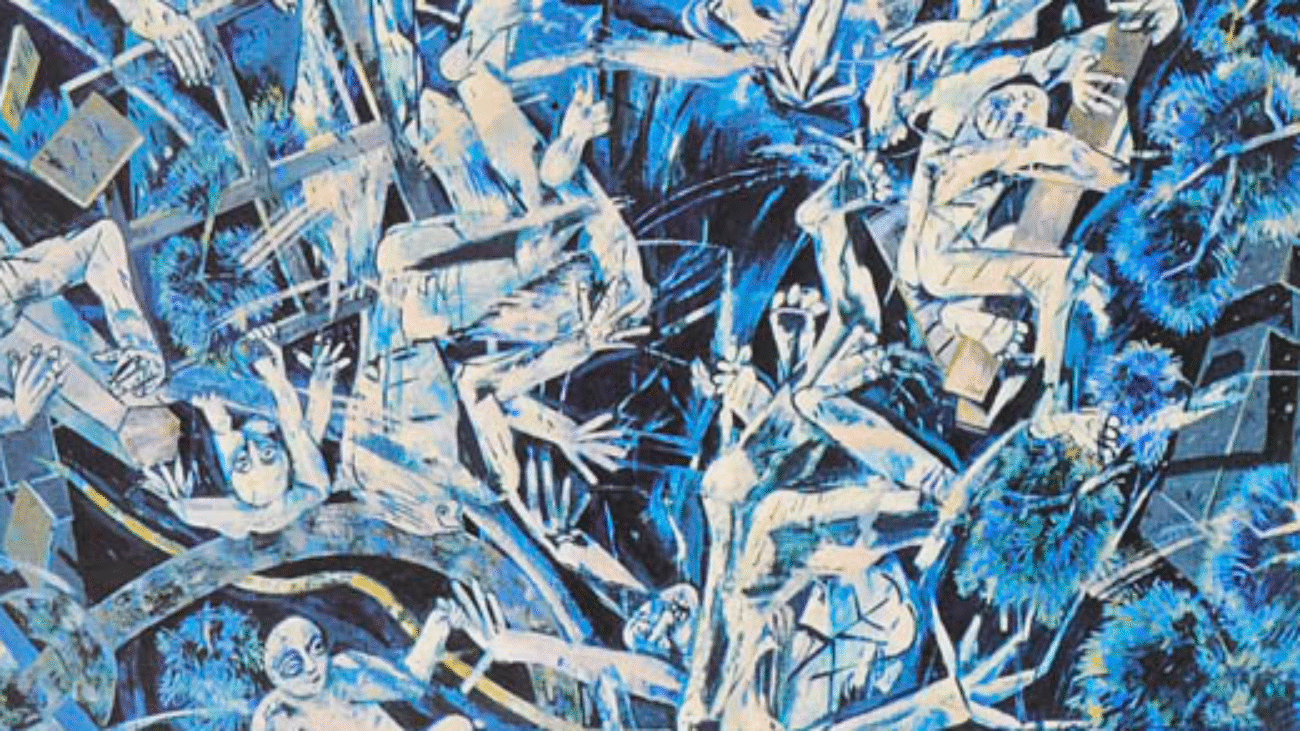 Oeuvre réalisée par Louis Cane