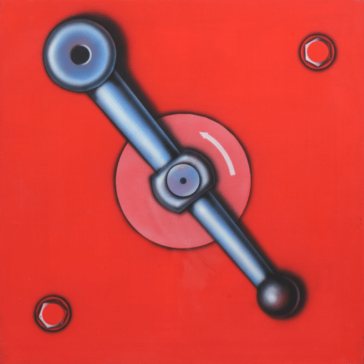 Oeuvre réalisée Peter Klasen