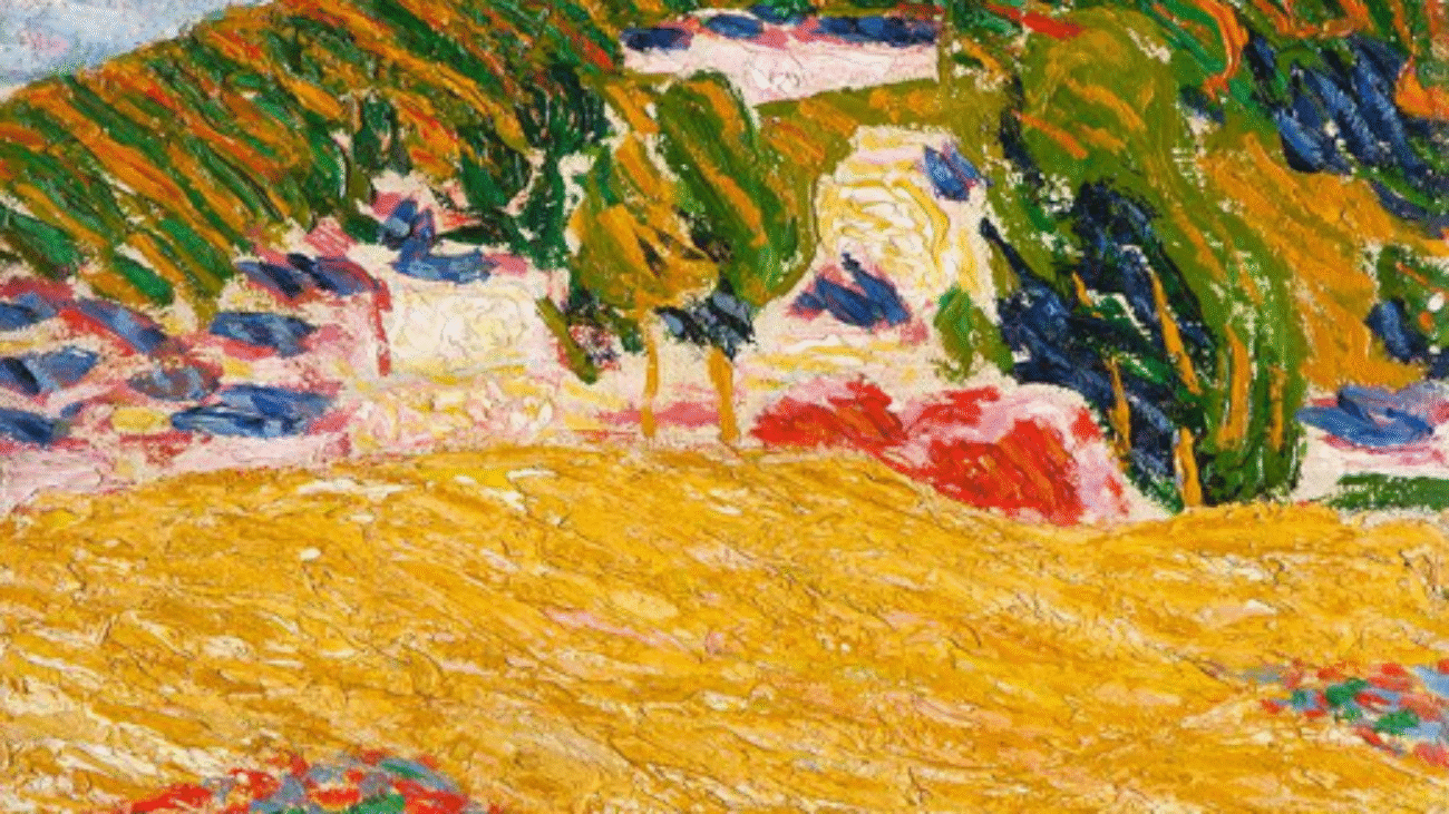 Tableau réalisé par Roderic O'conor