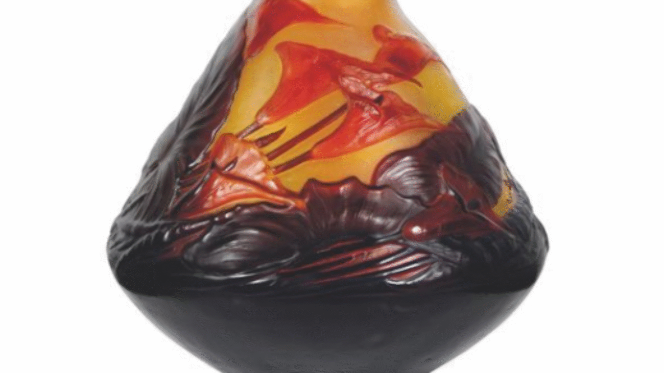 Important vase Gallé Expertise gratuite