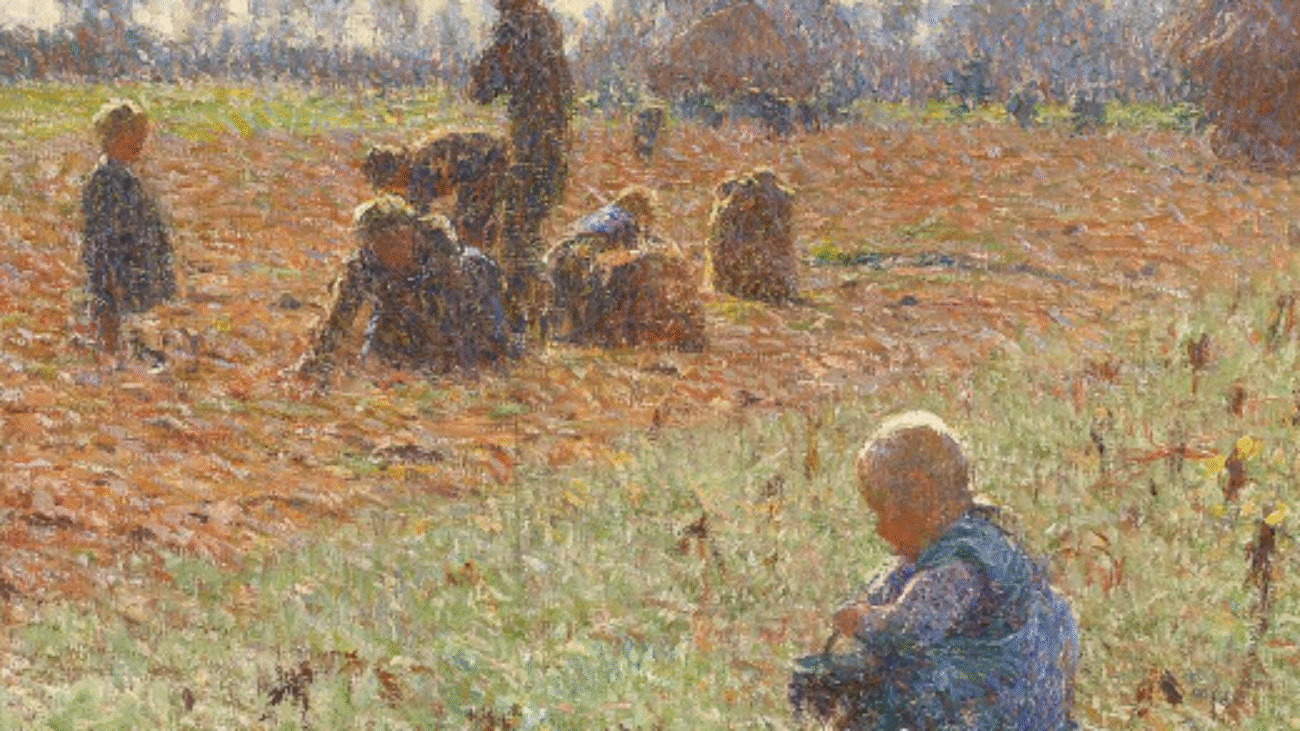 Tableau réalisé par Emile Claus