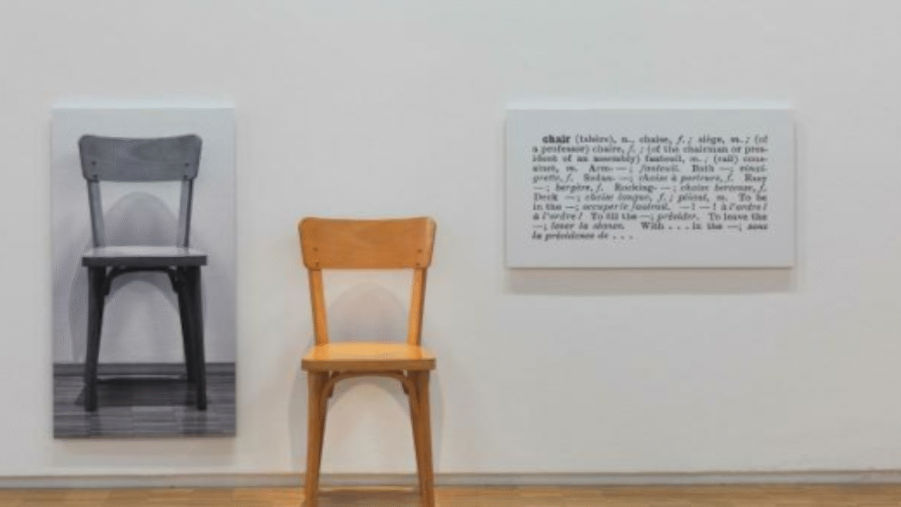 Estimation gratuite Joseph Kosuth