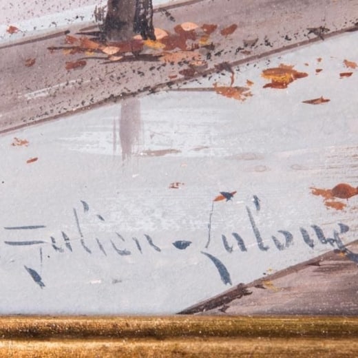 Eugene Galien-Laloue signature