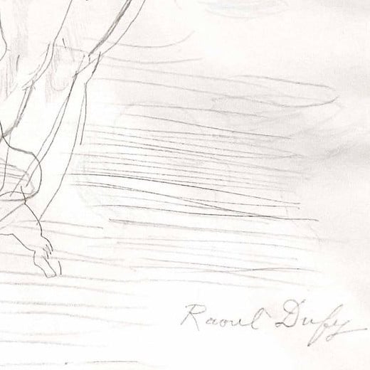 Expertise signature Raoul Dufy