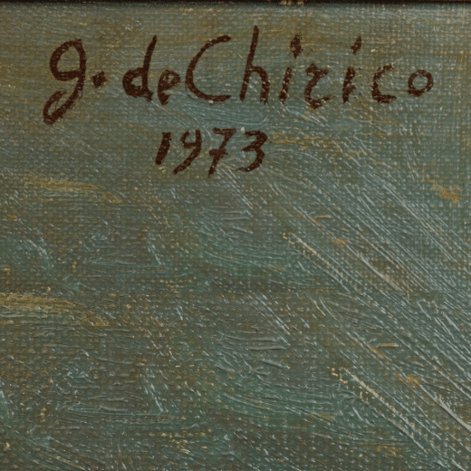 Signature Giorgio de chirico