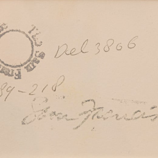 Signature Sam Francis