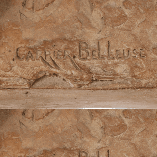 Expertise Signature Albert-Ernest De Carrier Belleuse