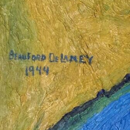 Expertise signature Beauford Delaney