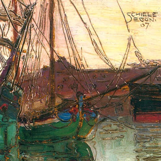 Expertise signature Egon Schiele