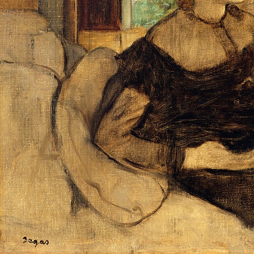 Signature Edgar Degas