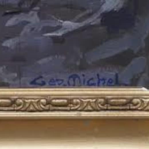 Signature Georges Dreyfus dit Geo-Michel