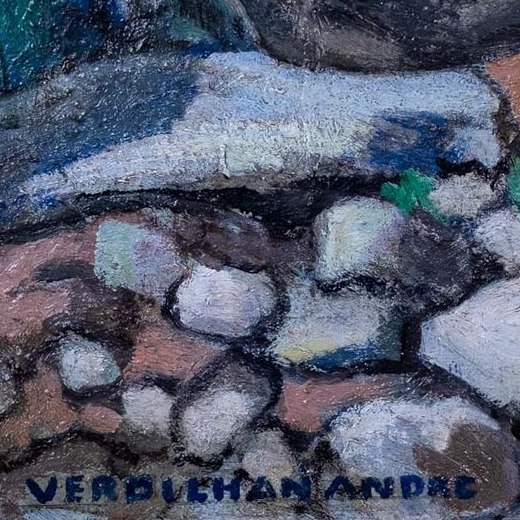 Expertise signature André Verdilhan