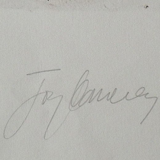 Expertise signature Jaume Plensa