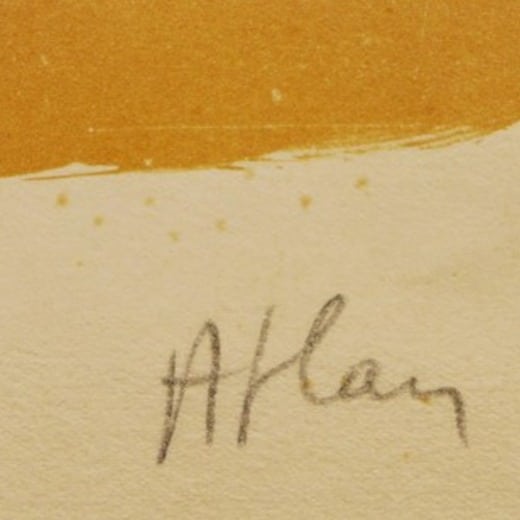 Expertise signature Jean-Michel Atlan