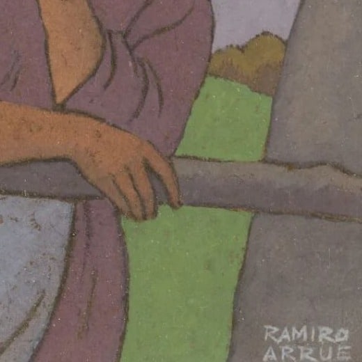 Expertise signature Ramiro Arrue