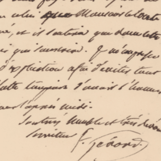 Signature François Gérard