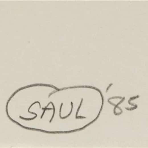 Signature Peter Saul