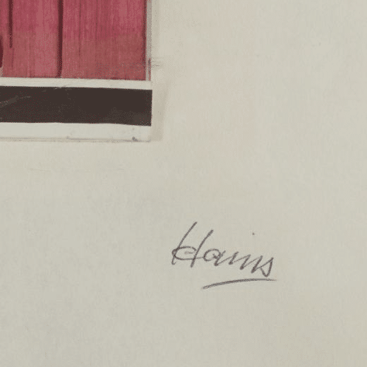 Signature Raymond Hains