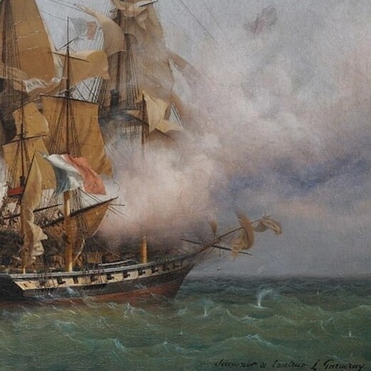 Expertise Signature Ambroise Louis Garneray