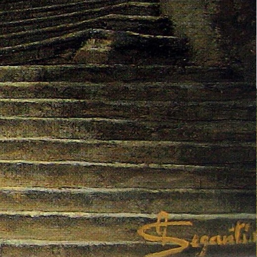 Expertise Signature Giovanni Segantini