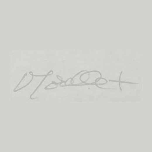 Signature François Morellet