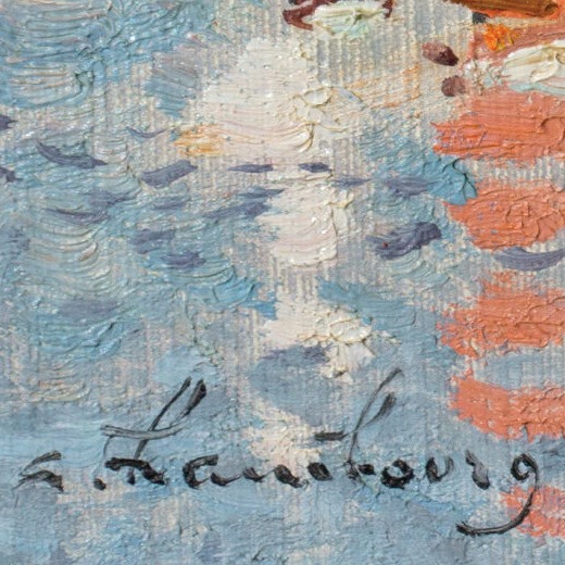 Expertise signature André Hambourg