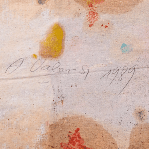 Expertise signature André Valensi