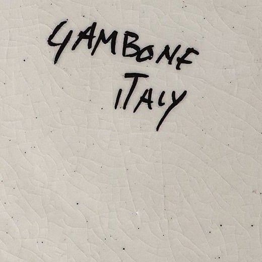 Expertise signature Bruno Gambone