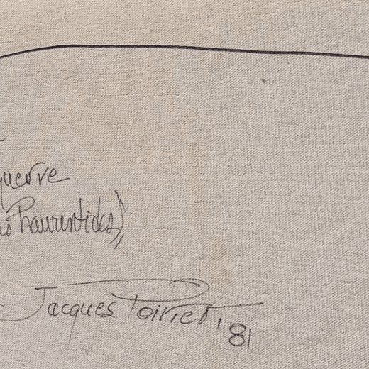 Expertise signature Jacques Poirier