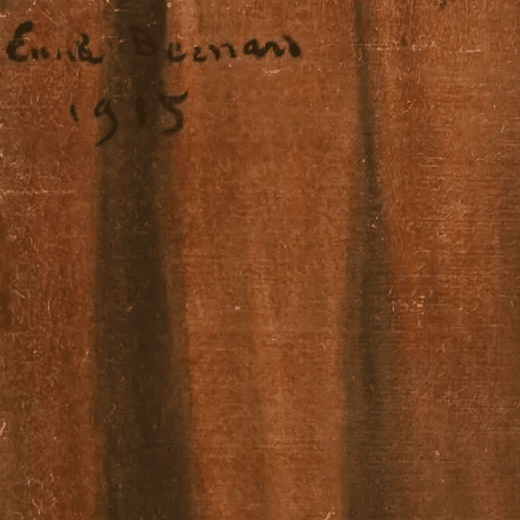 Signature Emile Henri Bernard
