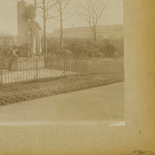 Signature Eugene Atget