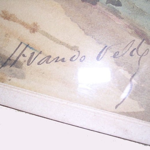 Signature Henry van de velde