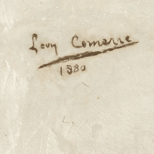 Signature Léon François Comerre