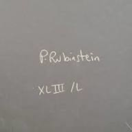Signature Patrick Rubinstein