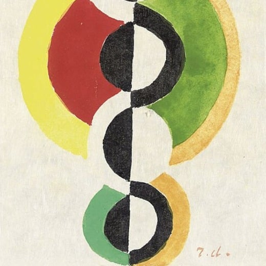 Signature Robert Delaunay