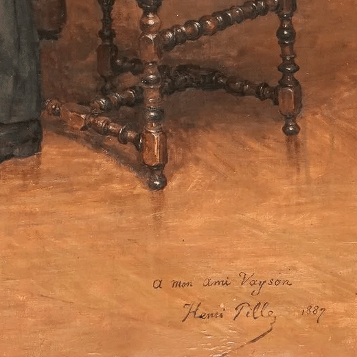 Signature Charles Henri Pille