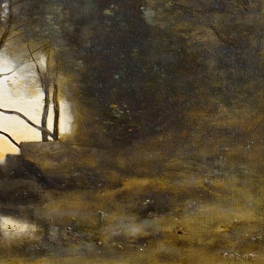 Expertise signature Camille Corot