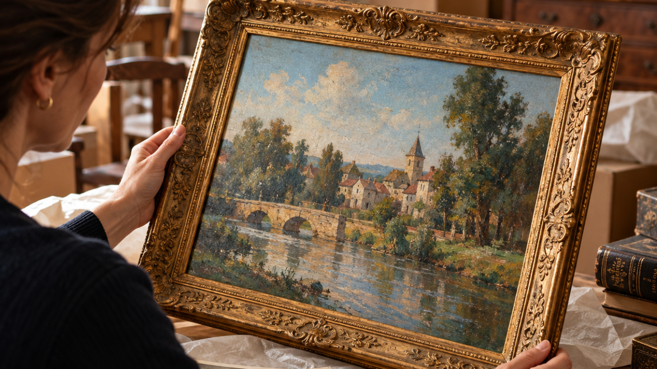J’ai hérité d’un tableau : comment connaître sa valeur ?