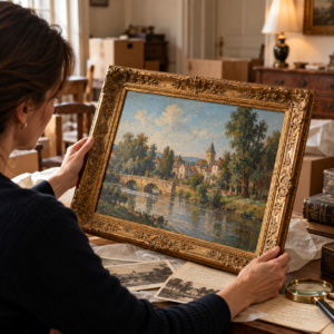 J’ai hérité d’un tableau : comment connaître sa valeur ?